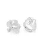 Completedworks Серьги из переработанного серебра - Артикул: R2212-silver