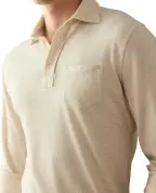 Ralph Lauren Purple Label Поло из хлопка и кашемира пике - Артикул: 790973387008