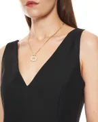 Valentino Сукня Crepe Couture з вовни та шовку - Артикул: 9B3VAL051CF
