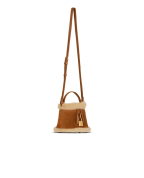 Balmain Сумка Pulse Vanity з овечої замші - Артикул: HN1BH004LMOS