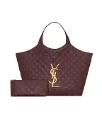 Saint Laurent Сумка-тоут ICARE из овечьей кожи - Артикул: 698651-AAANG