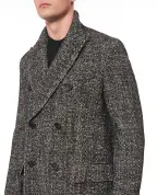 Dolce&Gabbana Пальто двубортное из шерсти - Артикул: G050LT-FMZAQ