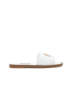 Dolce&Gabbana Детские шлёпанцы из телячьей кожи - Артикул: D11285-A1048-L