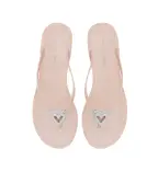 Mach&Mach Шлепанцы Double Heart - Артикул: SS26-S0888-05-GUM-NUD