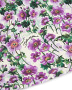 Dolce&Gabbana Детское платье с принтом фиалок - Артикул: L5JDAL-FSG81-B