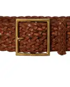 Polo Ralph Lauren Плетеный кожаный пояс - Артикул: 429968162001