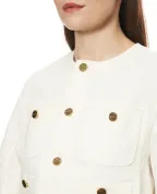 Balmain Куртка джинсова - Артикул: HF1TC225DG14
