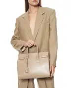 Saint Laurent Сумка Sac De Jour Small із телячої шкіри - Артикул: 378299-02G9W