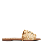Dolce&Gabbana Шлепанцы из плетеной рафии - Артикул: CQ0646-AN217