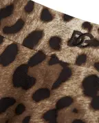 Dolce&Gabbana Детская юбка с леопардовым принтом - Артикул: L5JIB8-HS7LD-S