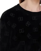 Dolce&Gabbana Велюровий топ - Артикул: F9O83T-FJ7DL