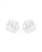 Completedworks Серьги из переработанного серебра - Артикул: R2212-silver