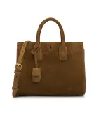 Saint Laurent Сумка SAC DE JOUR small из телячьей замши - Артикул: 861231-1U80W