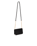 Saint Laurent Кожаная сумка Cassandre Phone Case - Артикул: 820175-0U40J