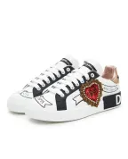 Dolce&Gabbana Кеды Portofino с вышивкой - Артикул: CK1544-AZ138