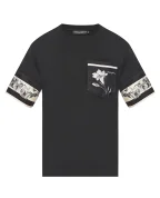 Dolce&Gabbana Футболка из хлопка и шелка с принтом - Артикул: G8SB2T-G7PZJ