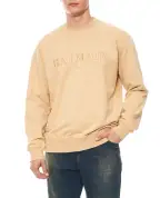 Balmain Свитшот с вышивкой логотипа - Артикул: HH1JQ130BD79