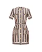Balmain Твідова сукня - Артикул: XF1R7050XB30