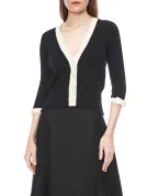 Valentino Кардиган с бантом - Артикул: 9B3KA16CAAJ