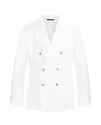 Dolce&Gabbana Пиджак двубортный из льна - Артикул: G2NW1T-GK326