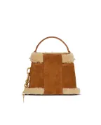 Balmain Сумка Pulse Vanity з овечої замші - Артикул: HN1BH004LMOS