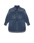 Dolce&Gabbana Детское платье из денима - Артикул: L53DL9-LDE01-S