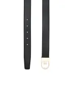 Saint Laurent Двухсторонний кожаный ремень - Артикул: 828728-AAEWG