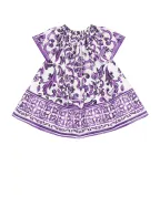 Dolce&Gabbana Детское платье с принтом майолики - Артикул: L54DH4-FI5LT-S