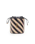 Saint Laurent Шкіряна сумка Alix Gold - Артикул: 734949-AABR6