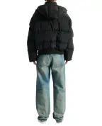 Balmain Пуховик с капюшоном - Артикул: HH1TP190XM28