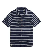 Polo Ralph Lauren Рубашка в полоску с коротким рукавом - Артикул: 710A13005002