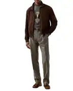 Ralph Lauren Purple Label Куртка из замши ягненка - Артикул: 790P07888001