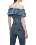 Dolce&Gabbana Джинсовий топ - Артикул: F73G3D-G897L