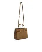 Saint Laurent Сумка Sac De Jour BABY з телячої замші - Артикул: 421859-1U80W