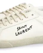 Saint Laurent Снікери Court Classic - Артикул: 610648-GUP10
