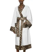 Dolce&Gabbana Халат из махрового хлопка - Артикул: TCF010-TCAGO