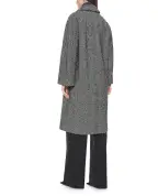 Dolce&Gabbana Пальто длинное из шерсти с шевронным узором - Артикул: F0W4JT-FCZAJ