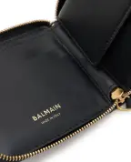 Balmain Кожанный кошелек Anthem - Артикул: FN1NK261LVAA