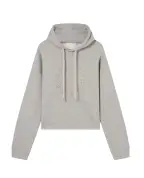 Stella McCartney Толстовка укороченная с вышитым логотипом - Артикул: 6J04343SQA25