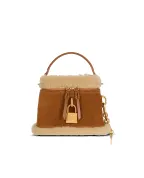 Balmain Сумка Pulse Vanity з овечої замші - Артикул: HN1BH004LMOS