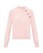 Balmain Джемпер из шерсти и кашемира - Артикул: GF1KA130KI87