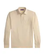 Ralph Lauren Purple Label Поло из хлопка и кашемира пике - Артикул: 790973387008
