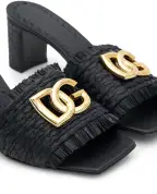 Dolce&Gabbana Мюлі з бахромою - Артикул: CR1993-AN217