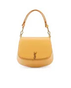 Saint Laurent Кожаная сумка Voltaire Top Handle Bronze - Артикул: 800846-0SX0W