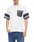 Dolce&Gabbana Футболка с шелком с принтом - Артикул: G8SB2T-G7PZK