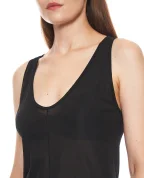 Saint Laurent Майка з шовку - Артикул: 859374-Y37WA