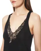 Balmain Сукня з мереживною обробкою - Артикул: DR0000000053