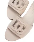 Dolce&Gabbana Шкіряні мюлі - Артикул: CQ0436-AY329