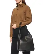 Saint Laurent Сумка LE 5À7 Large з телячої шкіри - Артикул: 850545-AAAUQ