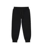 Dolce&Gabbana Дитячі штани з флісу з логотипом (костюм) - Артикул: L4JPT0-G7P1V-B